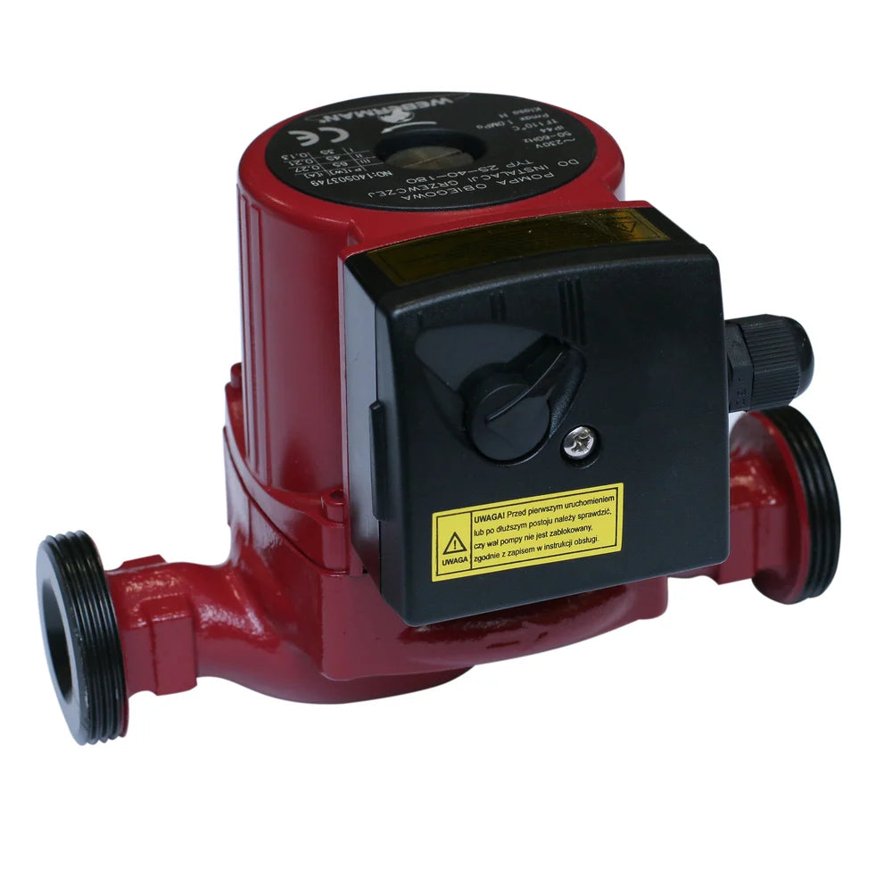 Pompa circulatie Ferro Weberman 0202W, 25/60/180, 3 trepte, IP44, 0,2 - 4,5 mc/h