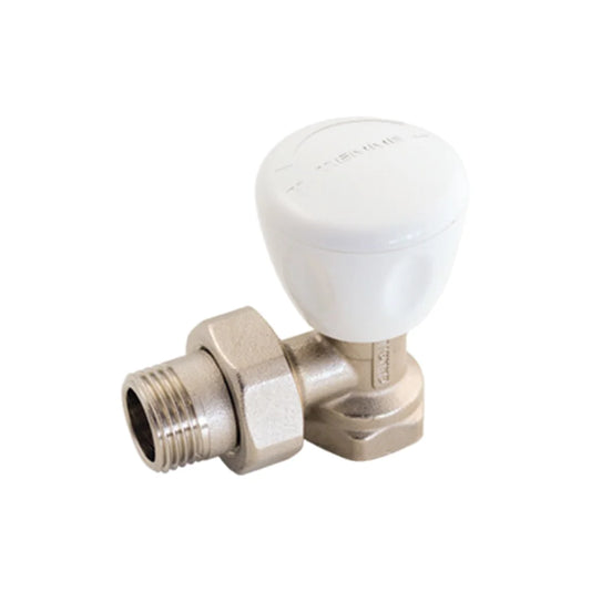 Robinet calorifer tur colt Tiemme, alama, alb, 1/2 inch